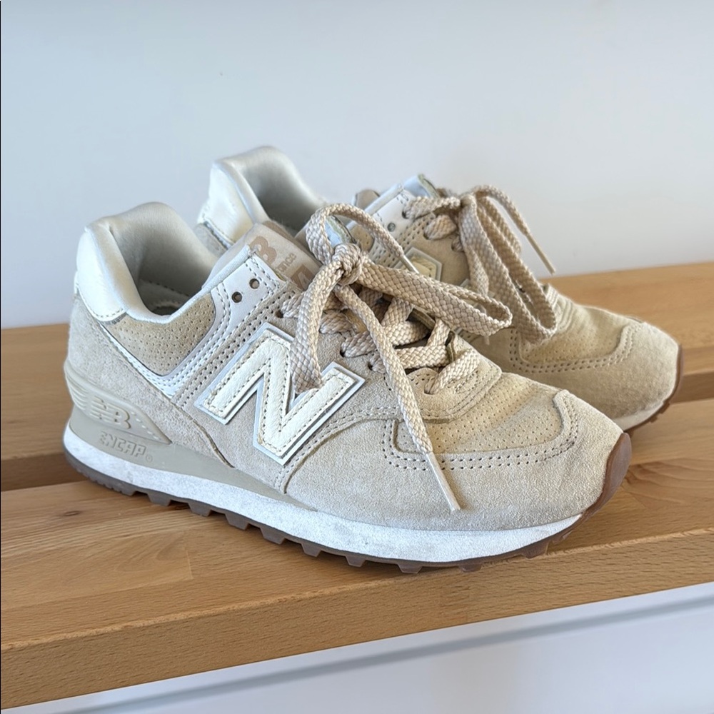New Balance Beige Sneakers